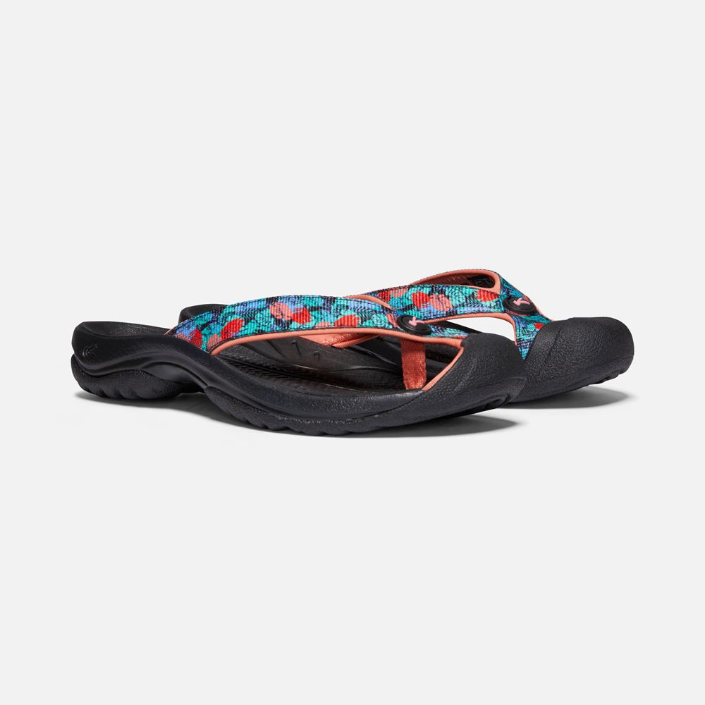 Tong Keen Femme Noir | Waimea H2 Sandal | JDOIY-4201